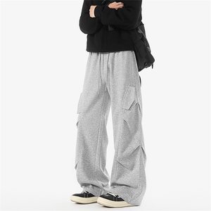 高品质65%棉 cleanfit潮牌褶皱百搭休闲裤男 5Q3073-TP2858,男装休闲裤,电商A102