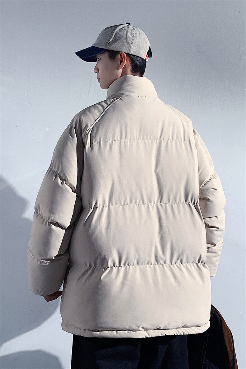 港风2026新品冬季宽松情侣装男装棉衣棉服冬装加厚外套D003-P88,男装棉衣,星座717