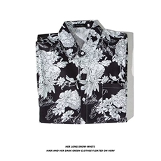长袖衬衫男港风日系韩版潮流帅气衬衣C2312P32，男装衬衫，星座1116-2