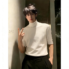[网图]德绒打底衫订标半高领保暖休闲卫衣男DD53088-TP1939，男装T恤，电商A102