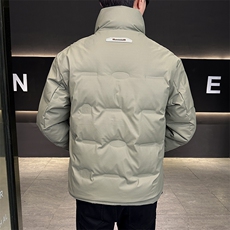新款冬季男士加厚小立领羽绒服防寒防水309B-3-81052-P180，男装羽绒服，星座1409-3