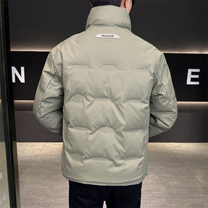 新款冬季男士加厚小立领羽绒服防寒防水309B-3-81052-P180图片