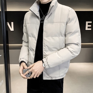 店主风棉衣男 2024冬季新款纯色修身跑量立领棉服外套MY2382-p125图片
