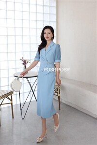 假两件连衣裙,女装连衣裙,珀莎