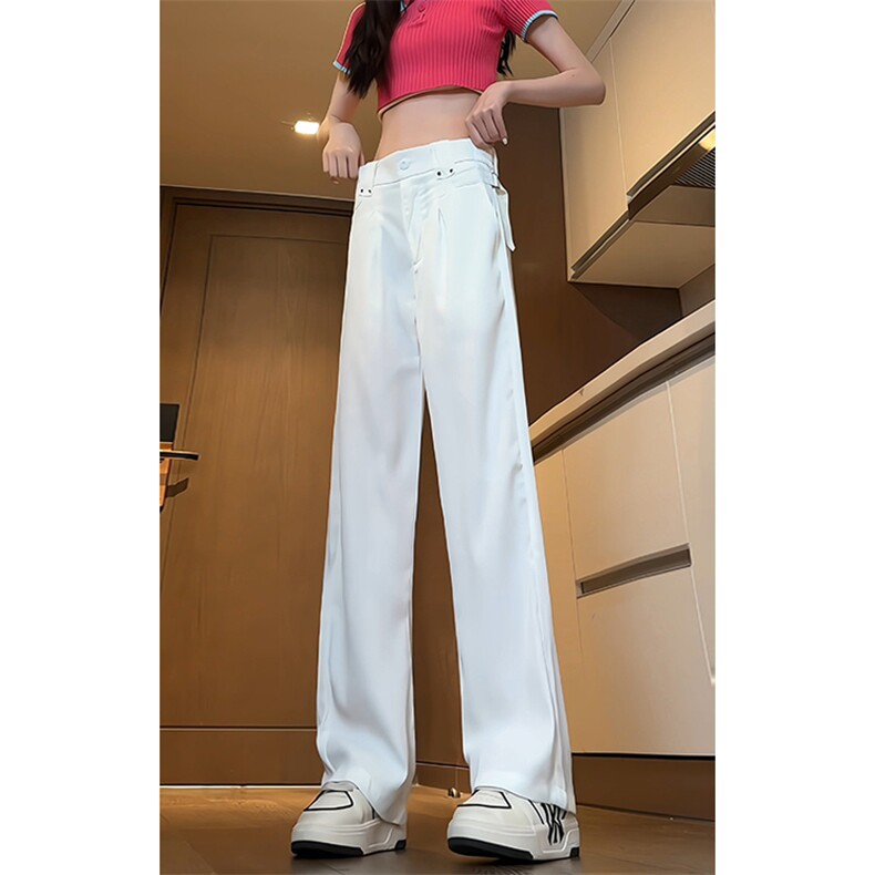 特批35无差价春夏美式复古直筒西裤男中性风宽松大码拖地裤K1319，男装西裤，电商A001