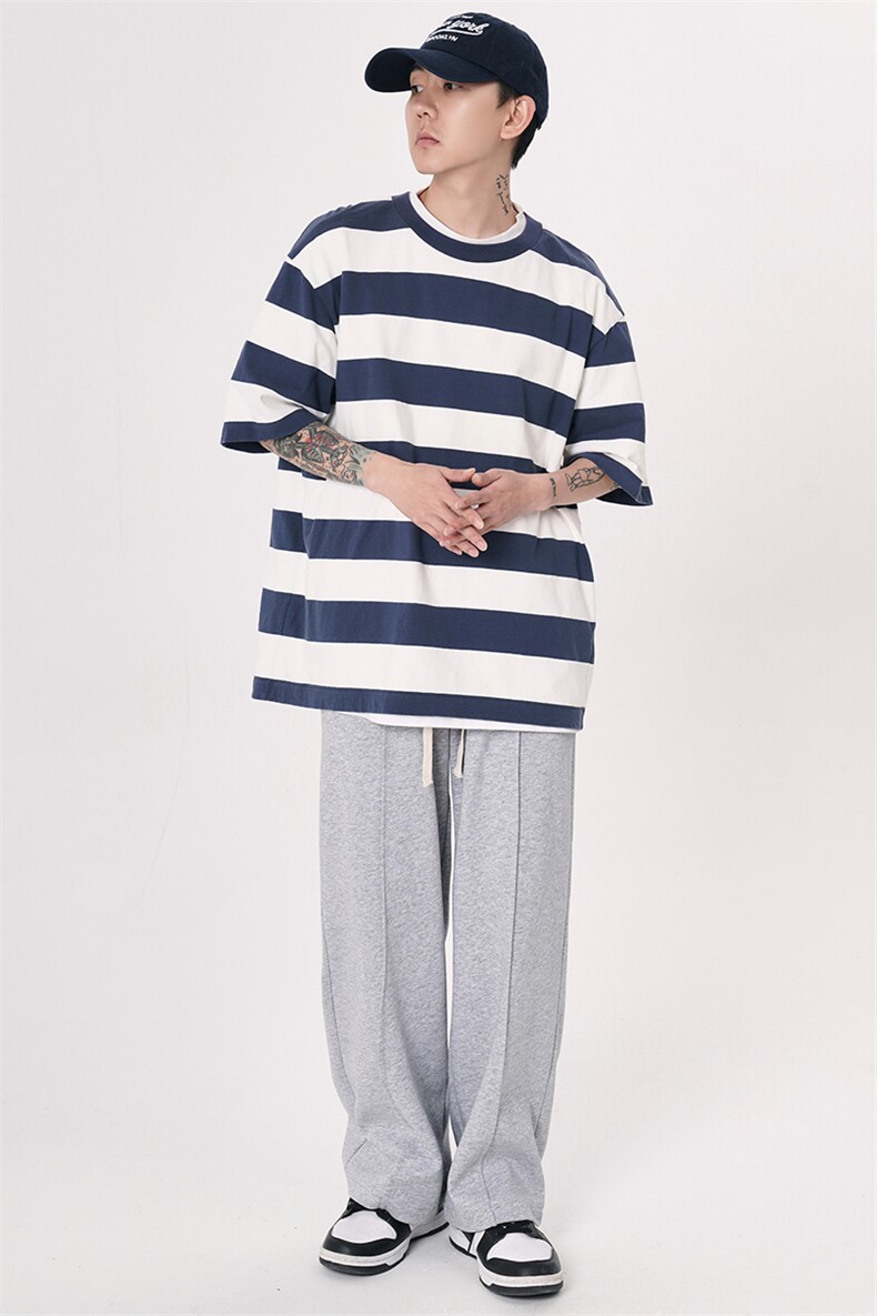 抖音直播得物2025秋冬新品纯色运动裤卫裤K008P45,男装休闲裤,电商042