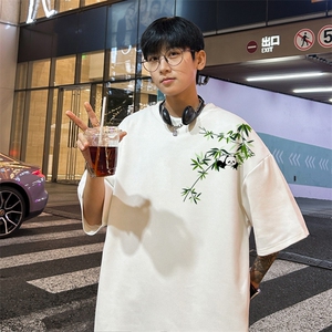 量大优  供视频  重磅麂皮绒短袖T恤男 JPDX215-特P19图片