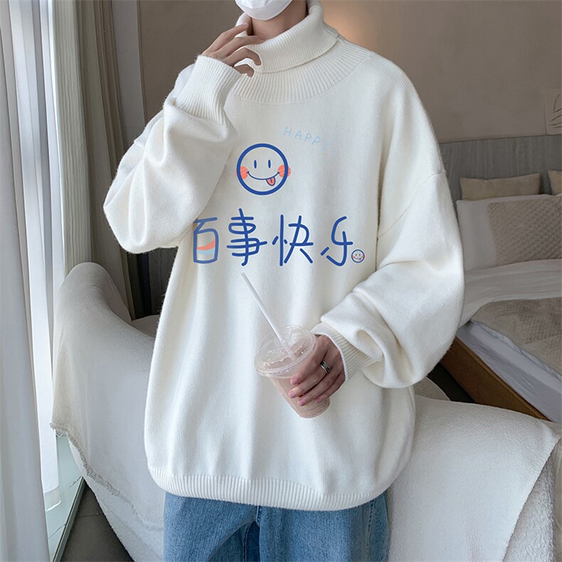 控68高领毛衣男士大码内搭毛线衣男GM45183-P45加绒款-P65,男装针织衫/毛衣,电商A040