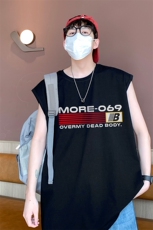 已注册直播抖音得物品质250克重磅纯棉男无袖背心T恤T572P28控39，男装背心/马甲，电商C408(原B339-1)