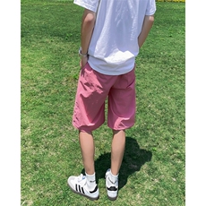 夏季多巴胺户外速干短裤宽松户外运动休闲五分裤，男装牛仔裤，星座410-7