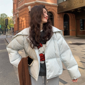 【冬装现货！】韩系围脖可拆卸90绒羽绒服2C260-D027-P245-K358图片