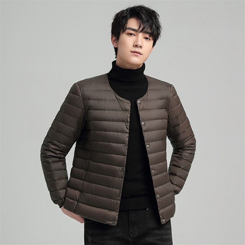 常年现货男女同款90绒轻薄羽绒服外套羽绒内胆秋冬内外穿羽绒外套,男装羽绒服,钱塘723