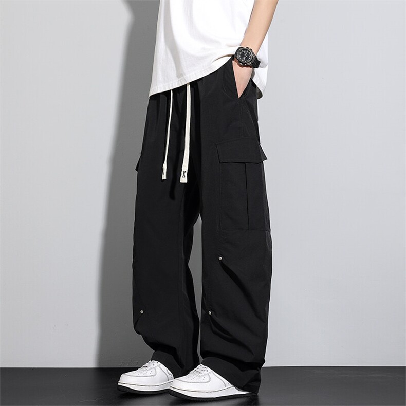 2025新款工装痞帅铆钉美式高街青少年潮牌男裤XZ301b-2-CK721TP40,男装休闲裤,星座301B-2（原A443-1）