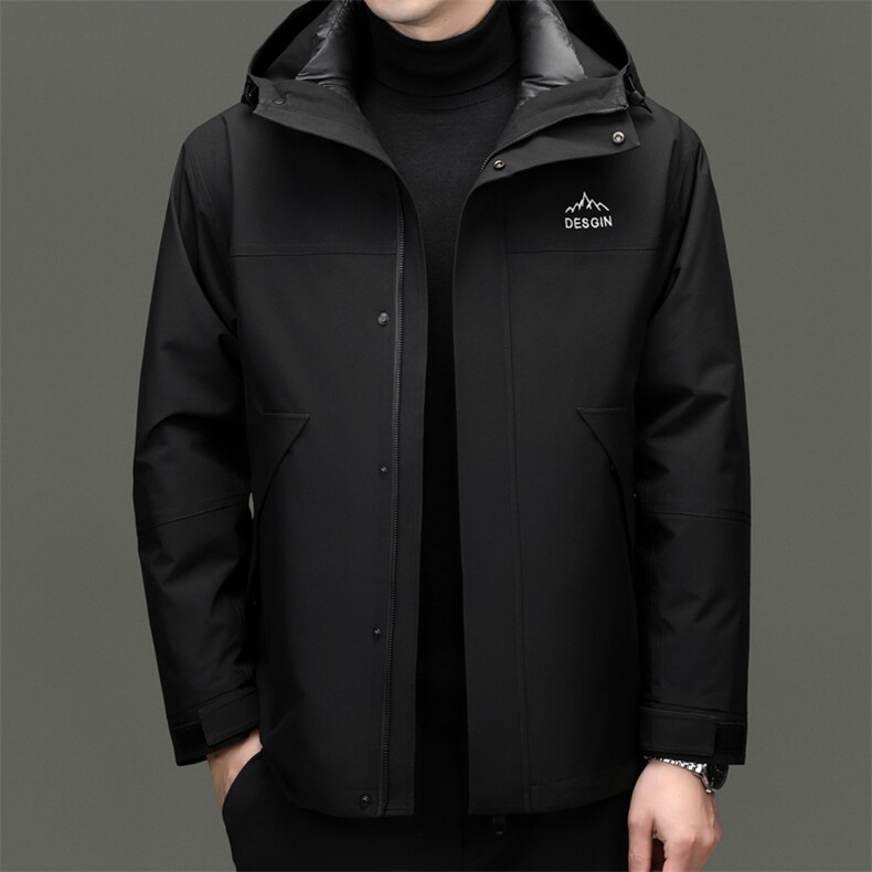 男装羽绒服YR88080新品主推90绒子户外风可脱卸内胆活帽4色,男装羽绒服,钱塘207-1