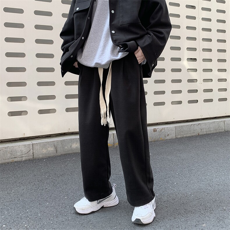 现货款2025春装休闲裤男韩版宽松立体裁剪阔腿裤KZ301P68控78,男装休闲裤,星座517A-1