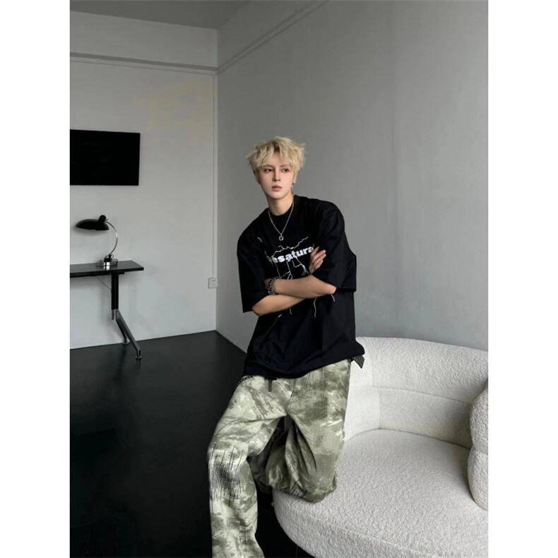 【有货】cleanfit迷彩工装裤男美式vibe风裤子高街N0088WW-特P48,男装工装外套,星座1007（原301D）