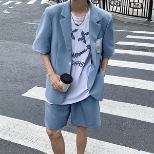 春季潮流休闲时尚短袖套装T736P58图片