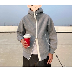 档口现货。高品双面摇粒绒夹克卫衣外套JF004-P78，男装夹克，星座412-3