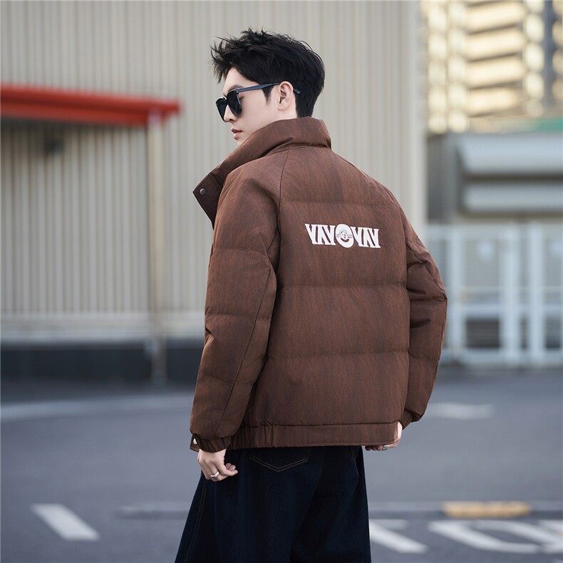 标50绒冬季男士刺绣立领羽绒服保暖外套9823-P215(控券后298)，男装羽绒服，电商B338