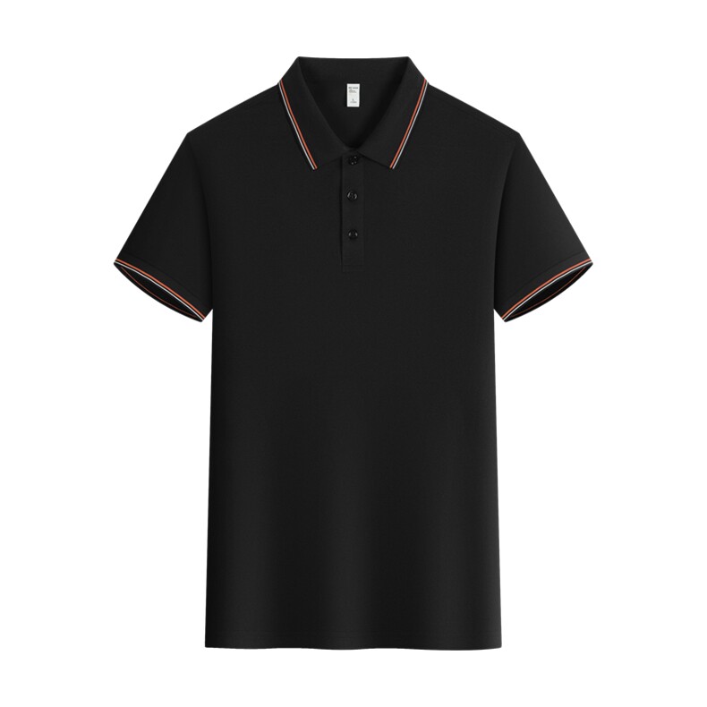 2025翻领拼接定制工作服短袖6603-p25,男装T恤,星座1602B（原101B-1）