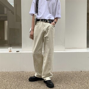 A372新款男女情侣休闲长裤高品质水洗休闲直筒裤,男装休闲裤,电商A338