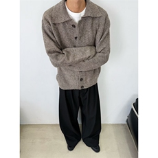 网络图，慵懒新款气质百搭日系简约开衬毛衣XZ302B-1-M3188P55，男装针织衫/毛衣，星座302B-1