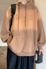 大加绒加厚卫衣男渐变色刺绣港风外套416B-WYJ296-P75限98，男装卫衣，星座416B-1