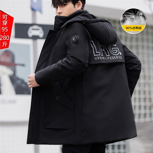 主推 90%白鸭绒M-8XL大码中长羽绒服 109-2199-P205.220报告图片