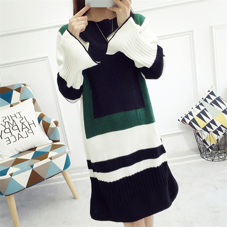 长袖2021年春季抽象图案荷叶边针织衫/毛衣时尚气质简约韩版，女装针织衫/毛衣，奕阳依阁