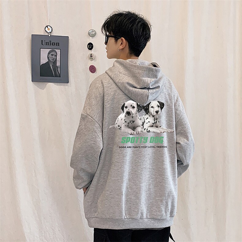 KS21263-P38连帽开衫卫衣男运动外套大码班服,男装卫衣,电商A040