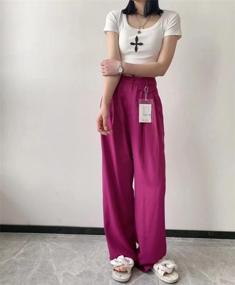 西装裤，女装休闲裤，伊媚儿