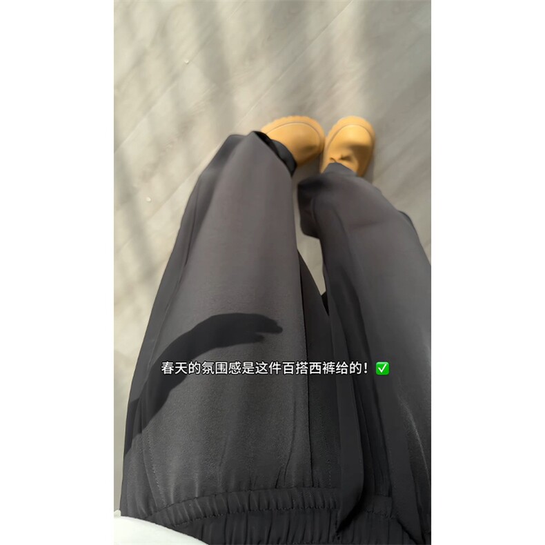 2026春季新款已下单7W件摩根丝弯刀西裤M-5XLHK26009-特P24,男装西裤,电商A022
