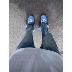 1506-1/KZ1071/P55闪电纹蓝牛夏季牛仔裤高街潮流痞帅百搭长裤男，男装牛仔裤，星座1506-1