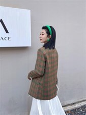 春款西装28003，女装西装，蓝典