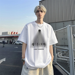 240g美式重磅短袖T恤 FSDX291 M-5XL 特批25无差价控48图片