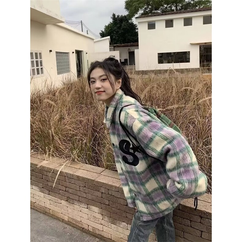 美式重磅空气层拉链开衫连帽卫衣外套男女宽松廓形休闲上衣,女装短外套,星座506A