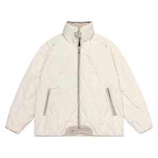 学院风时尚百搭棉服外套冬季新款棉服短款休闲新款菱格棉衣外套，男装棉衣，星座506A
