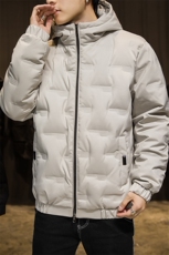 现货外贸侧飞图立领光板团体服班服宽松韩版情侣学生外套羽绒服，男装羽绒服，星座301D-5(原星座1415）