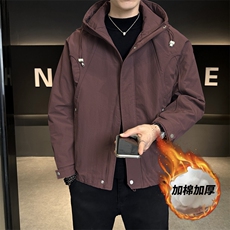 3916P1352025新款棉服加棉冲风衣夹克棉衣外套控卷后195，男装夹克，星座414（原B263）