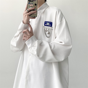 宽松长袖衬衫男KD626-P30图片