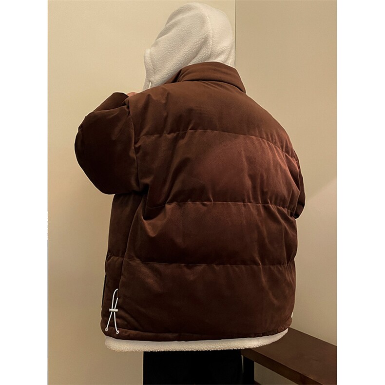 冬季男女假两件棉衣外套青少年加绒加厚个性棉服8117-P140控价188,男装棉衣,电商A441-1