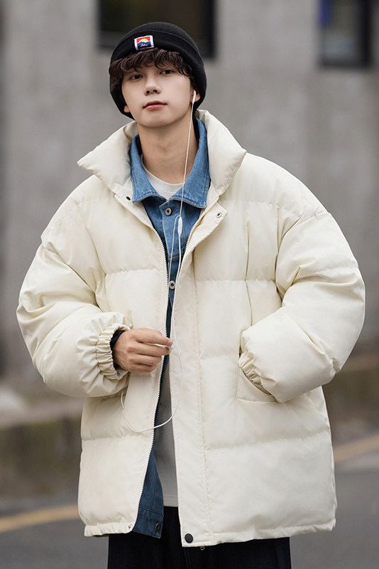 现货一万抖音直播大牛仔假两件大码棉衣情侣棉服8218P118,男装棉衣,电商A030