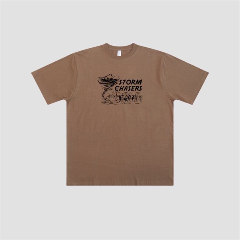 T29-P45-夏vintage龙卷风印花短袖可定制（wx：MaMSHu123），男装T恤，星座112