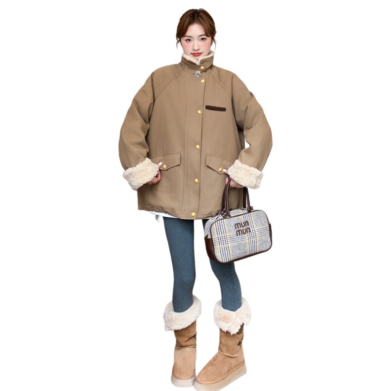 新品主推保暖工装派克服内胆羽绒2C2369007P225K328,女装派克服,2C236