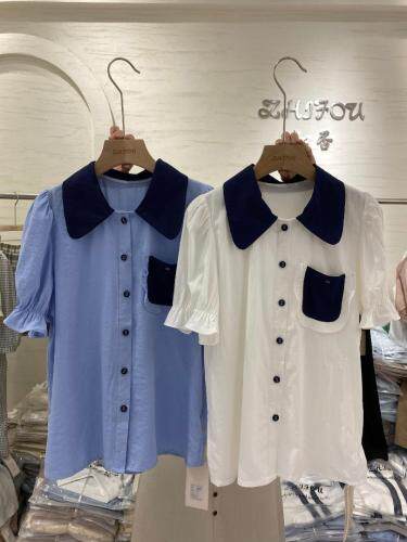 口袋款衬衫，女装衬衫，知否
