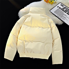 冬季clean纯色棉服潮流中性加厚短款棉衣HZ8816-特P68不议价，男装棉衣，星座610B-1