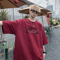 酒红色