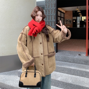 25冬新款皮毛一体棉服5557-P225-K338图片