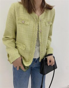 小香风外套图片