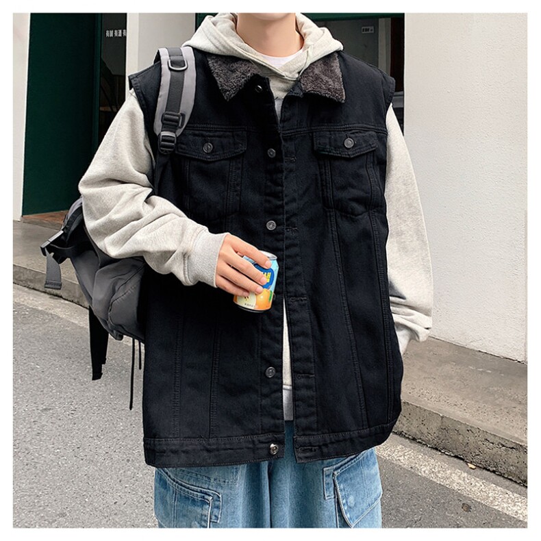 MJ205J-p65-限价98M-5XL抖音情侣棉马甲加绒大码羊羔毛cityboy，女装马甲，星座116